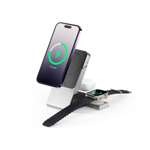 Alogic Matrix+ 3in1 | Magnetic wireless charging dock+power bank+AW puk