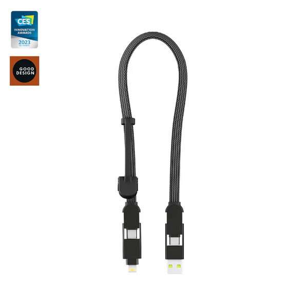 inCharge XL multi cable 30cm | 6in1 charging 